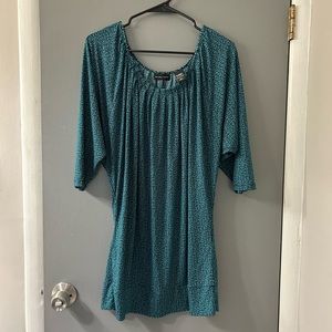 New York & Company 3/4 Sleeve Top